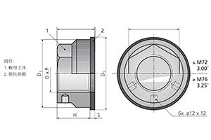 9.ESX8 标准型弹性伸缩螺母系列